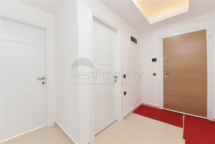 طابق مرتفع - اطلالة جبلية رائعة - شقة 1+1 - ضمن مجمع يضم كافة الخدمات - مهموتلار / الانيا 