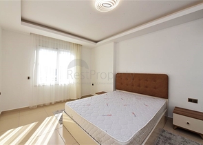 طابق مرتفع - اطلالة جبلية رائعة - شقة 1+1 - ضمن مجمع يضم كافة الخدمات - مهموتلار / الانيا 