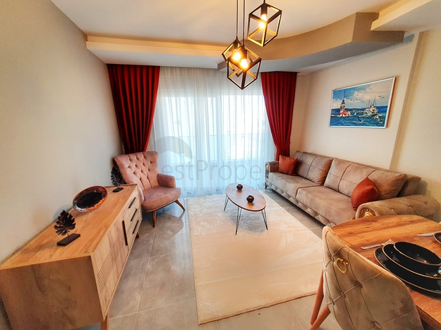 شقق مؤثثة - قريبة من البحر والاسواق - ضمن مجمع حديث - في مهموتلار / الانيا 