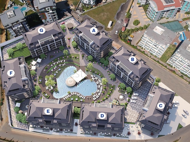 بالاقساط 24 شهرا - شقق ضمن مجمع قيد الانشاء في اوبا / الانيا 