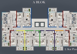 بالاقساط 24 شهرا - شقق ضمن مجمع قيد الانشاء في اوبا / الانيا 