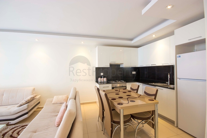 ضمن مجمع فاخر يضم كافة الخدمات -شقة غرفة وصالة - مفروشة - في منطقة جيكجلي / الانيا 