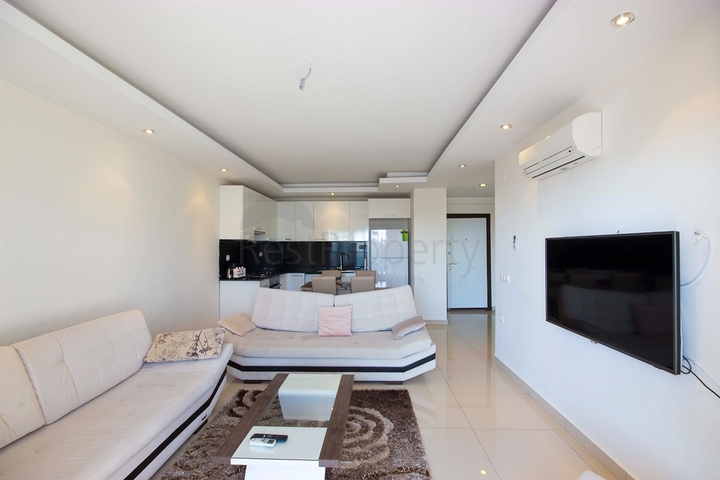 ضمن مجمع فاخر يضم كافة الخدمات -شقة غرفة وصالة - مفروشة - في منطقة جيكجلي / الانيا 