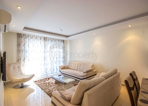 ضمن مجمع فاخر يضم كافة الخدمات -شقة غرفة وصالة - مفروشة - في منطقة جيكجلي / الانيا 