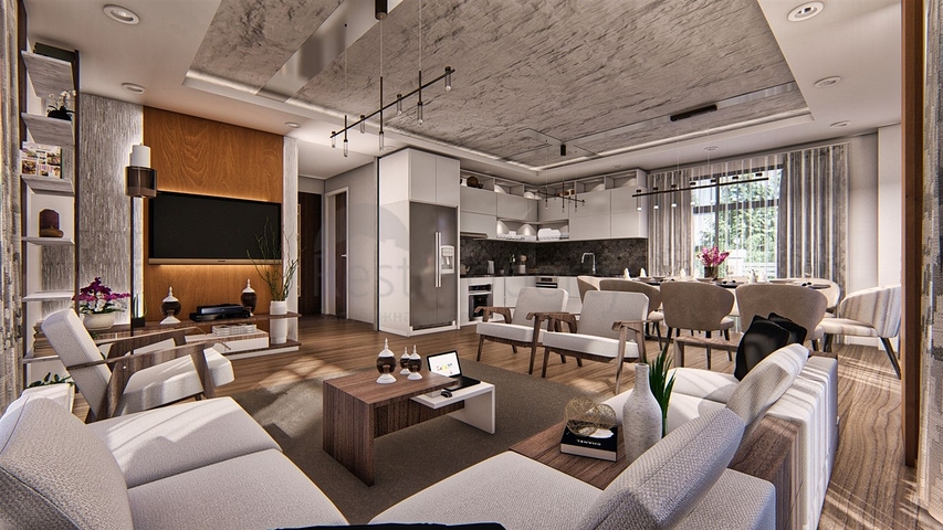 مشروع استثماري لفيلات من 4 غرف نوم في وسط بيليك