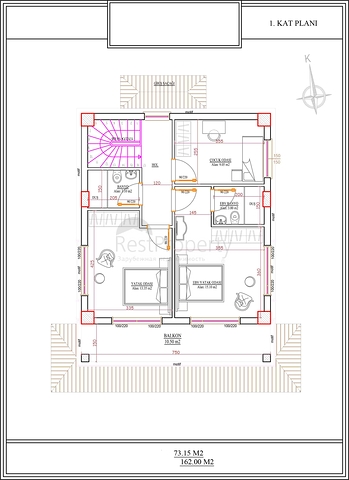 مشروع استثماري لفيلات من 4 غرف نوم في وسط بيليك