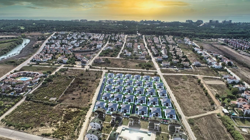 مشروع استثماري لفيلات من 4 غرف نوم في وسط بيليك