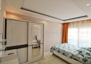 شقة غرفة وصالة -مفروشة - ضمن مجمع -قريب من البحر والخدمات -في مهموتلار / الانيا 