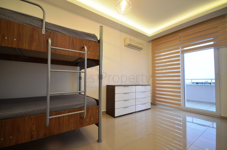 بسعر مناسب - دوبلكس 2 غرفة وصالة -اطلالة بحر - في مهموتلار / الانيا 