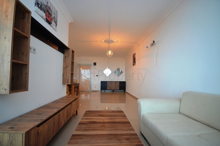 بسعر مناسب - دوبلكس 2 غرفة وصالة -اطلالة بحر - في مهموتلار / الانيا 