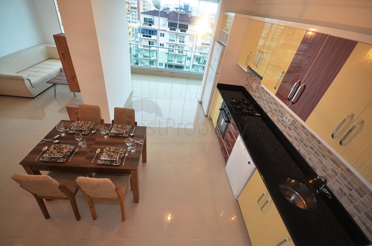 بسعر مناسب - دوبلكس 2 غرفة وصالة -اطلالة بحر - في مهموتلار / الانيا 