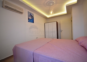 بسعر مناسب - دوبلكس 2 غرفة وصالة -اطلالة بحر - في مهموتلار / الانيا 