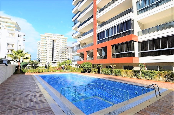 شقة 1+1 - مفروشة -ضمن مجمع سكني - في مهموتلار / الانيا 