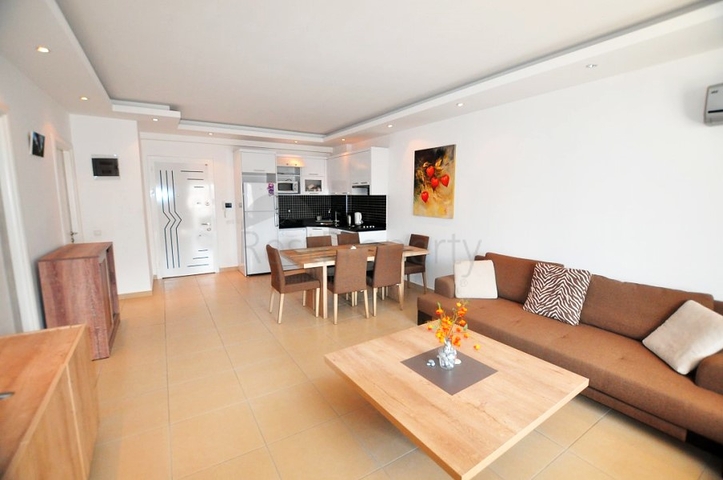 شقة 1+1 - مفروشة -ضمن مجمع سكني - في مهموتلار / الانيا 