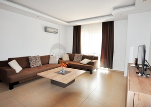 شقة 1+1 - مفروشة -ضمن مجمع سكني - في مهموتلار / الانيا 