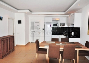 شقة 1+1 - مفروشة -ضمن مجمع سكني - في مهموتلار / الانيا 