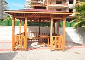 شقة 1+1 - مفروشة -ضمن مجمع سكني - في مهموتلار / الانيا 