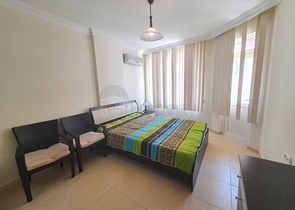 سعر جذاب - شقة مفروشة - غرفتين وصالة -قريبة من الخدمات والبحر -مهموتلار / الانيا 