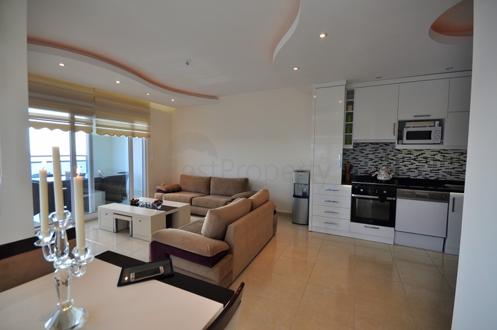 اطلالة بحر - شقق ضمن مجمع فاخر - في مهموتلار / الانيا 