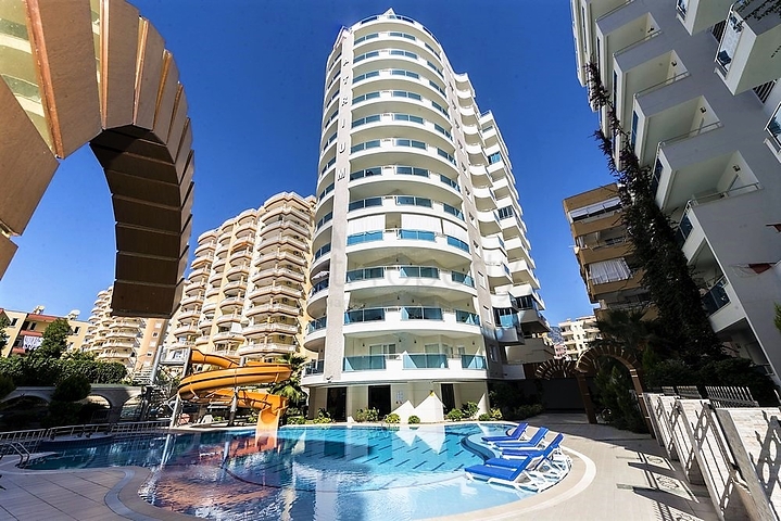 اطلالة بحر - شقق ضمن مجمع فاخر - في مهموتلار / الانيا 