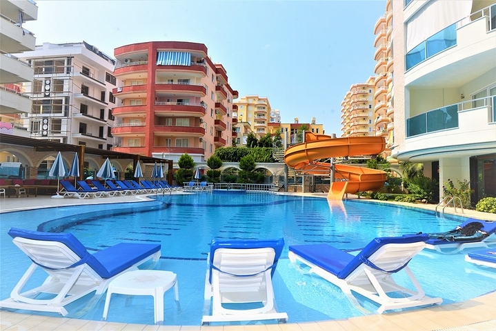 اطلالة بحر - شقق ضمن مجمع فاخر - في مهموتلار / الانيا 