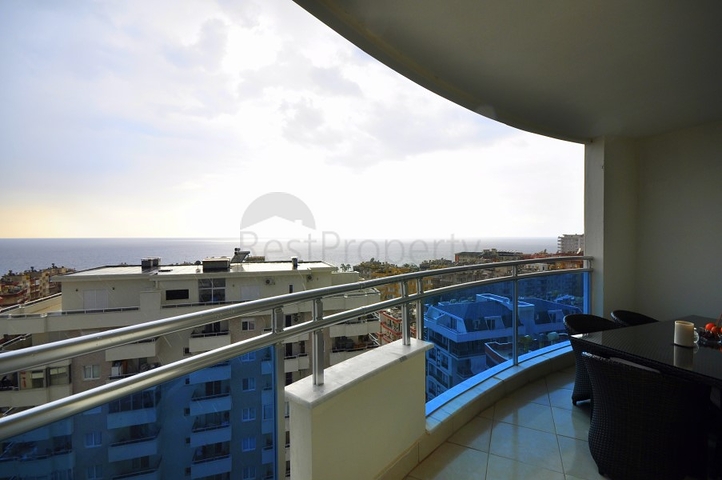 اطلالة بحر - شقق ضمن مجمع فاخر - في مهموتلار / الانيا 