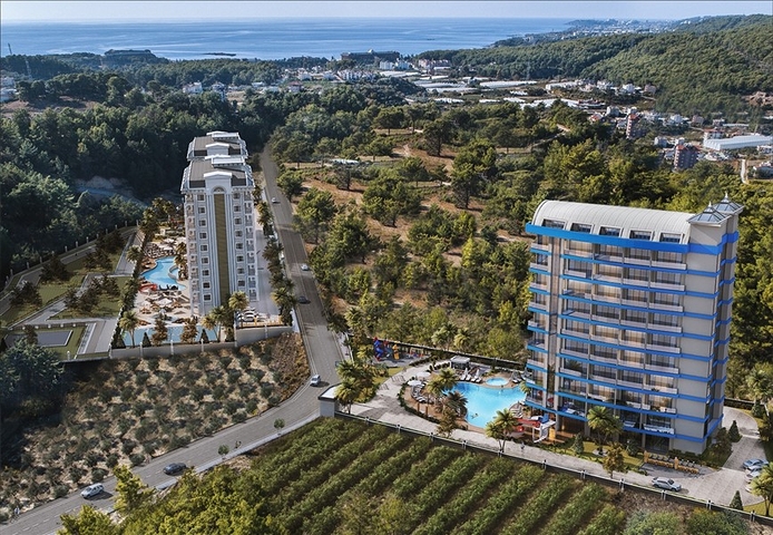 اغتنم الفرصة - اسعار منافسة وبالتقسيط - شقق ضمن مجمع قيد الانشاء / افسلار / الانيا 