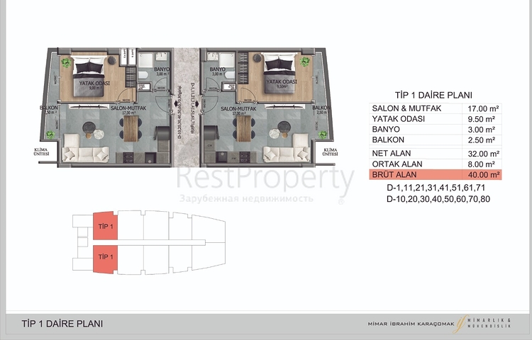 اغتنم الفرصة - اسعار منافسة وبالتقسيط - شقق ضمن مجمع قيد الانشاء / افسلار / الانيا 
