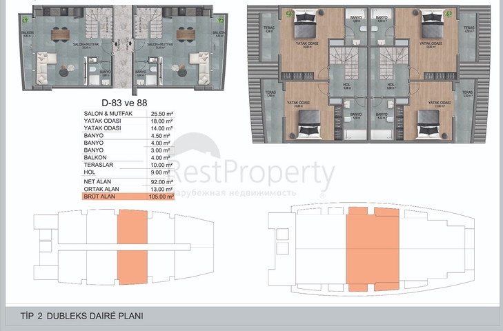 اغتنم الفرصة - اسعار منافسة وبالتقسيط - شقق ضمن مجمع قيد الانشاء / افسلار / الانيا 