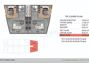 اغتنم الفرصة - اسعار منافسة وبالتقسيط - شقق ضمن مجمع قيد الانشاء / افسلار / الانيا 