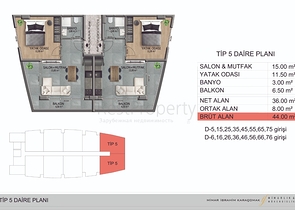 اغتنم الفرصة - اسعار منافسة وبالتقسيط - شقق ضمن مجمع قيد الانشاء / افسلار / الانيا 