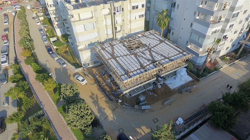 شقق بالاقساط - ضمن مجمع سكني قيد الانشاء - في منطقة حيوية - مهموتلار / الانيا 