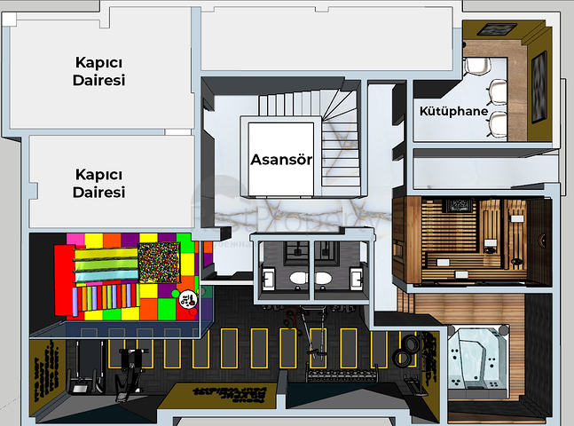 شقق بالاقساط - ضمن مجمع سكني قيد الانشاء - في منطقة حيوية - مهموتلار / الانيا 