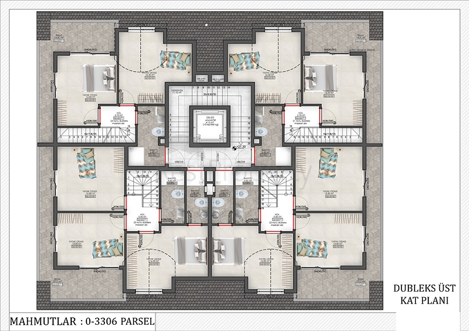 شقق بالاقساط - ضمن مجمع سكني قيد الانشاء - في منطقة حيوية - مهموتلار / الانيا 