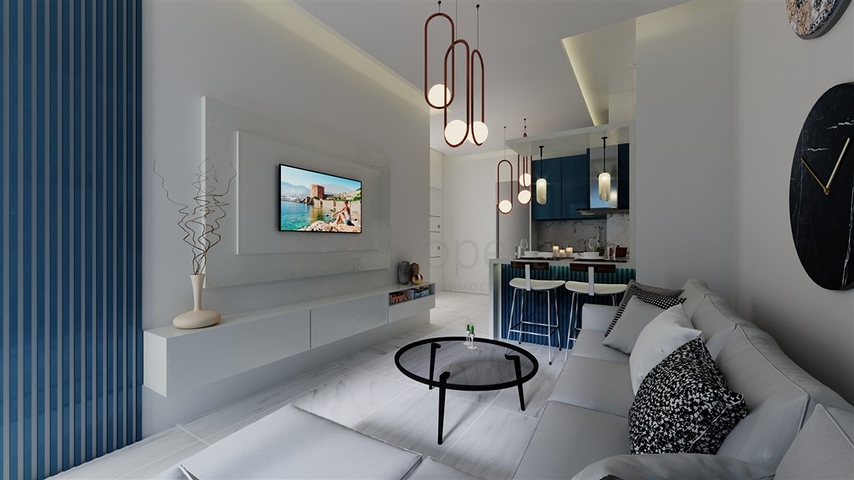 شقق بالاقساط - ضمن مجمع سكني قيد الانشاء - في منطقة حيوية - مهموتلار / الانيا 