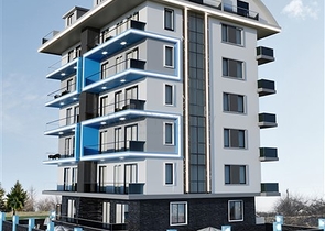 شقق بالاقساط - ضمن مجمع سكني قيد الانشاء - في منطقة حيوية - مهموتلار / الانيا 