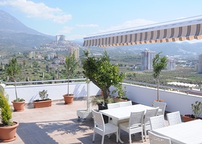 قريب من البحر والخدمات -استديو مفروش - ضمن مجمع سكني - في مهموتلار / الانيا 