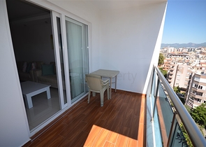 قريب من البحر والخدمات -استديو مفروش - ضمن مجمع سكني - في مهموتلار / الانيا 