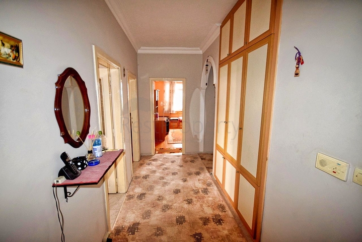 شقة 3 + 1 تطل على البحر الأبيض المتوسط ​​في لارا أنطاليا