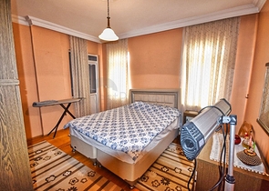 شقة 3 + 1 تطل على البحر الأبيض المتوسط ​​في لارا أنطاليا