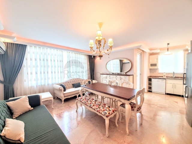 سعر مناسب - شقة 2 غرفة وصالة - مفروشة -اطلالة خضراء - في مهموتلار / الانيا 