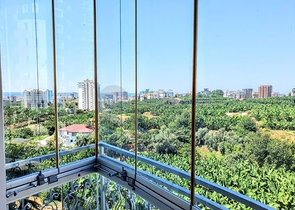 سعر مناسب - شقة 2 غرفة وصالة - مفروشة -اطلالة خضراء - في مهموتلار / الانيا 