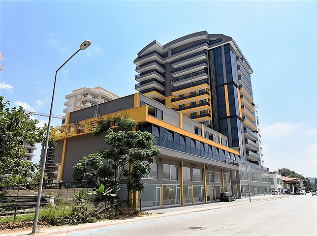 شقة 3 غرف وصالة - مطبخ مغلق - ضمن مجمع يضم كافة الخدمات - في مهموتلار / الانيا 