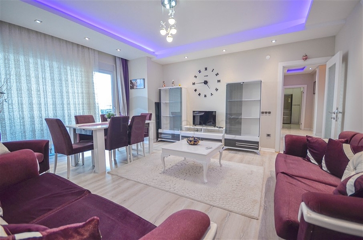 شقة 3 غرف وصالة - مطبخ منفصل - مؤثثة - في مهموتلار / الانيا 