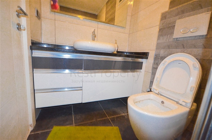 شقة 3 غرف وصالة - مطبخ منفصل - مؤثثة - في مهموتلار / الانيا 