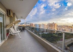 شقة 3 غرف وصالة - مطبخ منفصل - مؤثثة - في مهموتلار / الانيا 