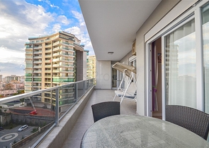 شقة 3 غرف وصالة - مطبخ منفصل - مؤثثة - في مهموتلار / الانيا 