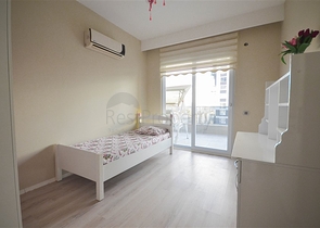 شقة 3 غرف وصالة - مطبخ منفصل - مؤثثة - في مهموتلار / الانيا 