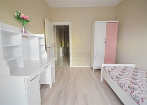 شقة 3 غرف وصالة - مطبخ منفصل - مؤثثة - في مهموتلار / الانيا 