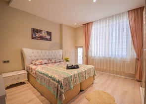 شقة 3 غرف وصالة - مطبخ منفصل - مؤثثة - في مهموتلار / الانيا 